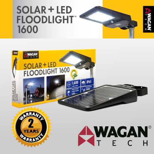 PJU Solar Cell All in One Wagan Tech | 1600lm | American Brand – Rekasurya  | Penyedia Produk & Sistem PLTS Terlengkap
